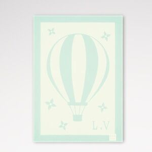 Louis Vuitton Balloon Plaid Baby Blanket, Aqua